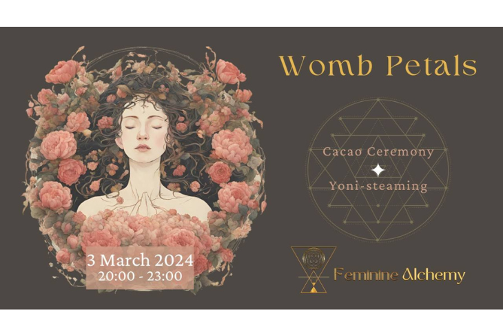 WOMB Petals - Cacao & Yoni-steaming Ritual for women (EST/ENG)