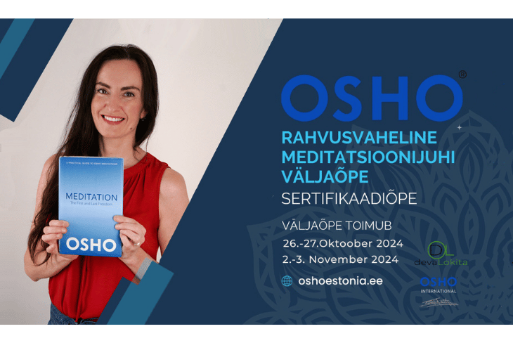 Meditatsioonijuhi väljaõpe: OSHO Aktiivsed Meditatsioonid®