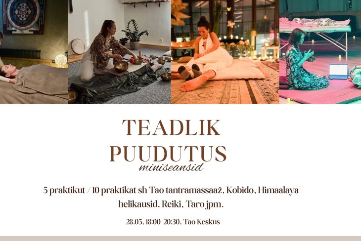 TEADLIK PUUDUTUS – miniseansid